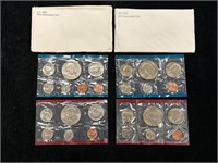 1974 & 1975 US Mint Uncirculated Coin Sets