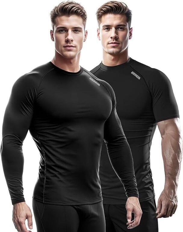 (2 pack - 2XL - black) DRSKIN 3, 2 or 1 Pack