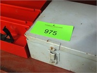 (5) Small Tool Bins & Small Snap-on Box