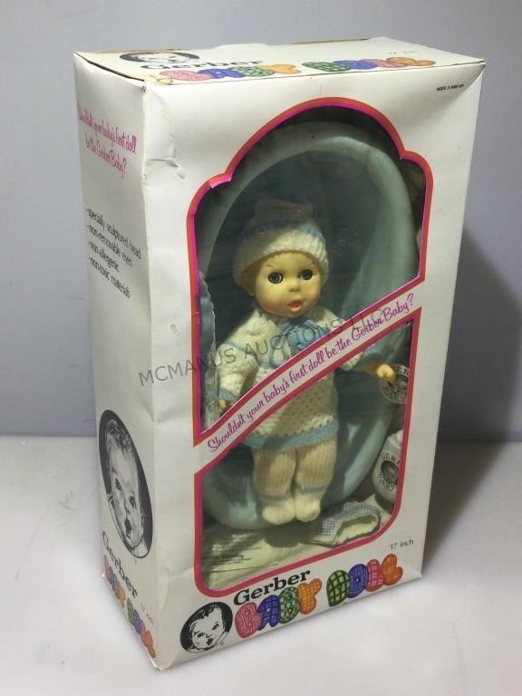 Vintage NIB Gerber Baby Doll. 17in.