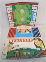 1961 Milton Bradley Stratego Board Game - As