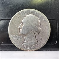 1940-D Washington Silver (90%) Quarter
