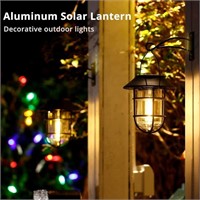 $47 Solar Lantern Outdoor Hanging Solar Lights,