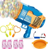 PanKome Bubble Gun, Upgraded 132-hole Bubble