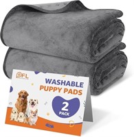 Puppy Pads Washable 2 Pack, 41x41 Washable Dog Pee