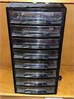 Plastic 8 drawer organizer