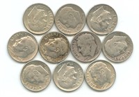 10 Roosevelt Silver Dimes