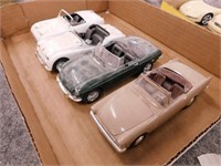 4 roadster plastic model built kit cars