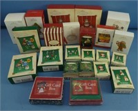 Christmas - Keepsake Ornaments and Gift Card Boxes