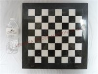 Marble Chess / Checker Board ~ 15.75" Square