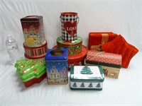 Christmas Tins & Storage Containers