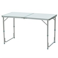 Rectangle Aluminum Adjustable Picnic Table