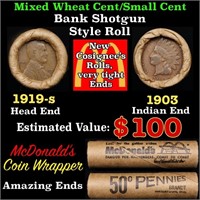 Small Cent Mixed Roll Orig Brandt McDonalds Wrappe