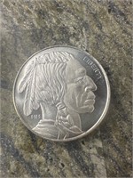 Buffalo Coin .999 One Troy Ounce Fine Silver #2