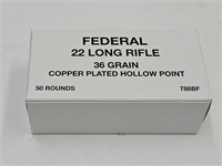 22 LR 50 RDS Gun Ammo