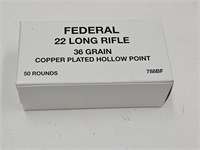 22 LR 50 RDS Gun Ammo