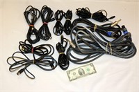 10 Cables Musical Equipment Midi Speaker Speakon