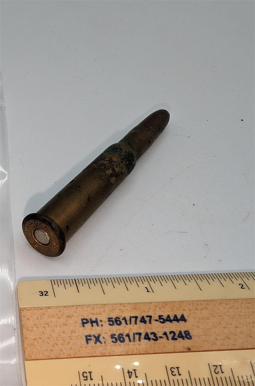 Spanish American War 30 Cal Krag Bullet
