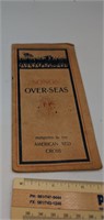 Military Issue Amer Red Cross Over Seas Song Book