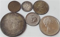 Vintage Canadian Animal Coins