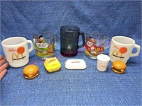 1980s McDonald's mugs & toys