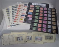 Mint Condition Single U.S. Stamps and Sheets