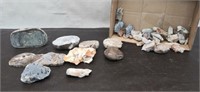 Box Cut Rocks-Agates, Geodes, Misc