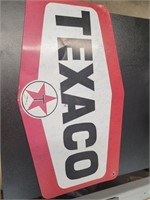 Metal Texaco sign