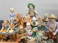 Vintage Porcelain Figurines Lot of 8