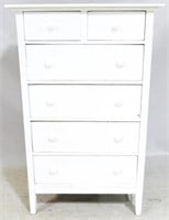 White chest of drawers 52x32.5x18