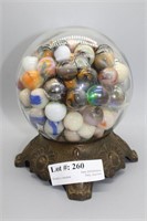 Candy globe LOADED with shooter marbles