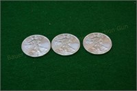 (3) 2009 Silver Eagles