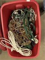 CHRISTMAS ITEMS & EXT. CORDS