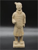 Chinese Clay Statue is Replica Terra Cotta Warrior