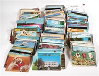 (500) VINTAGE POSTCARD COLLECTION