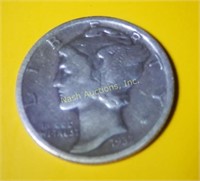 1937 Mercury dime