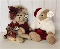Two Vintage Boyds Teddy Bears Faith & Virginia