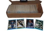 Box of OPC Hockey Cards