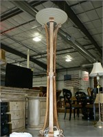 LARGE TORCHIERE FLOOR LAMP