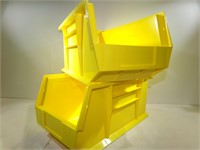 2 Yellow Stackable Organizers