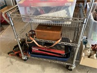 Heavy Wire Metal 3 Tier Cart (cart only)