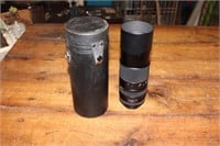 Soligor camera lens and case