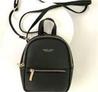 FOREVER YOUNG MINI BACKPACK BLACK $25