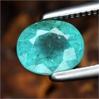 CERT SI 0.69 ct Emerald Zambia