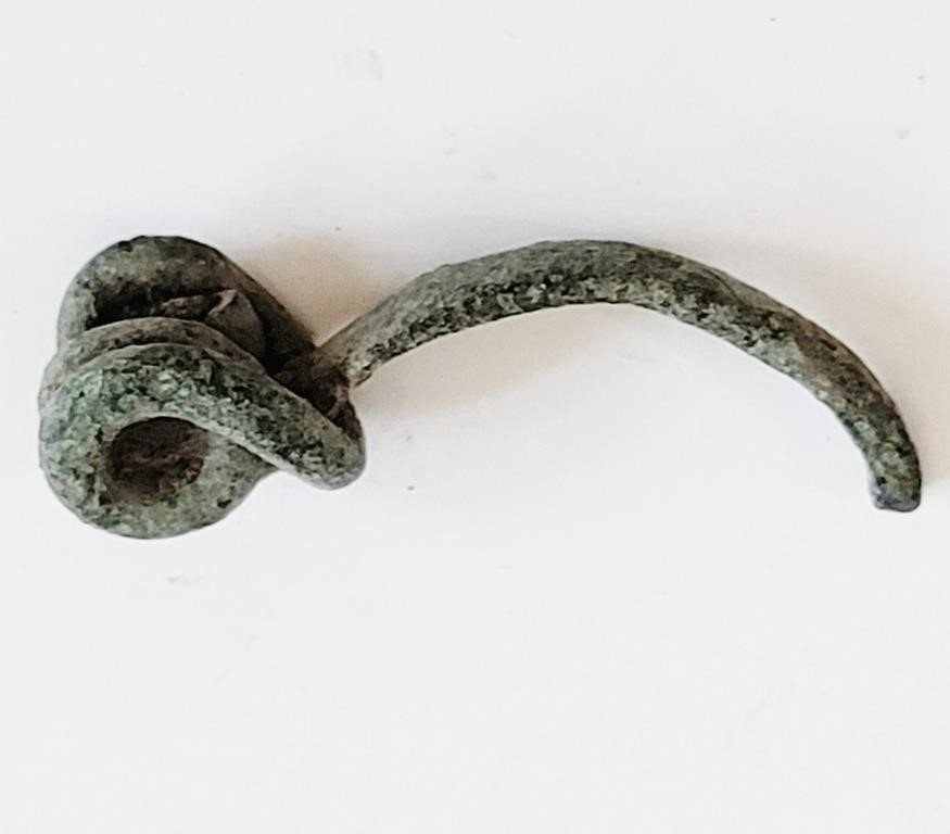 Ancient Roman 1st-3rd AD bronze broach