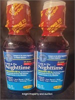 2 Nighttime Cold & Flu 8fl oz Cherry