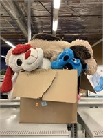 Assorted oversize plush and more.