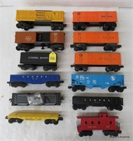 12 Lionel Freight Cars (No Shipping, Pick-Up Only)