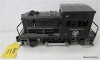 Lionel Post War 41 US Army Switcher (Struts OK)