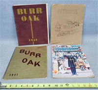 1940's Burr Oak & Wysota Year Books & 1976
